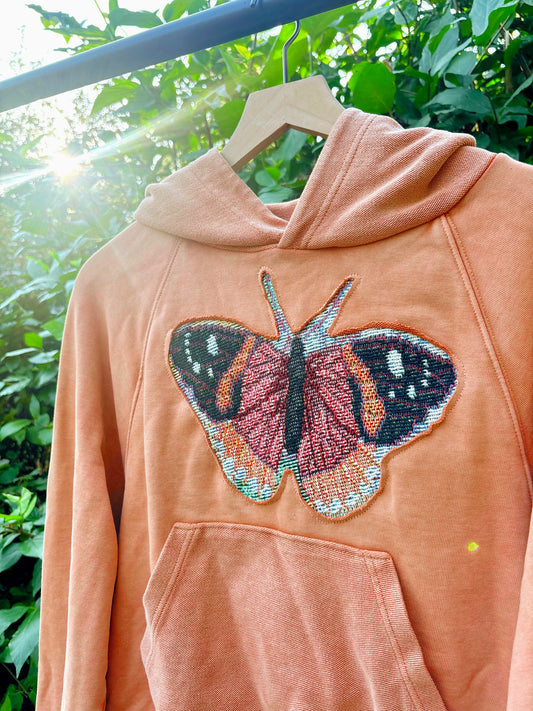 Upcycled Butterfly Sweatshirt 🪰