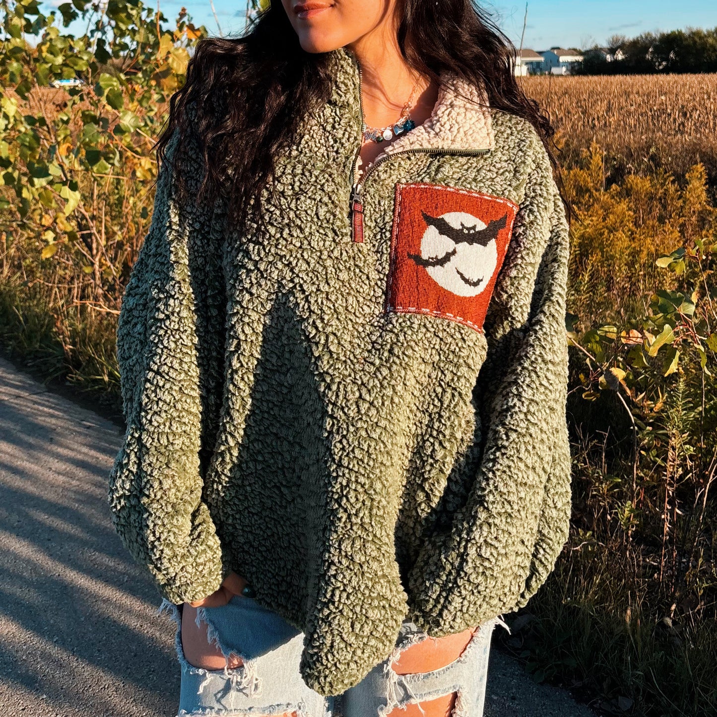 Full Moon Sherpa Quarter Zip