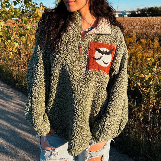 Full Moon Sherpa Quarter Zip