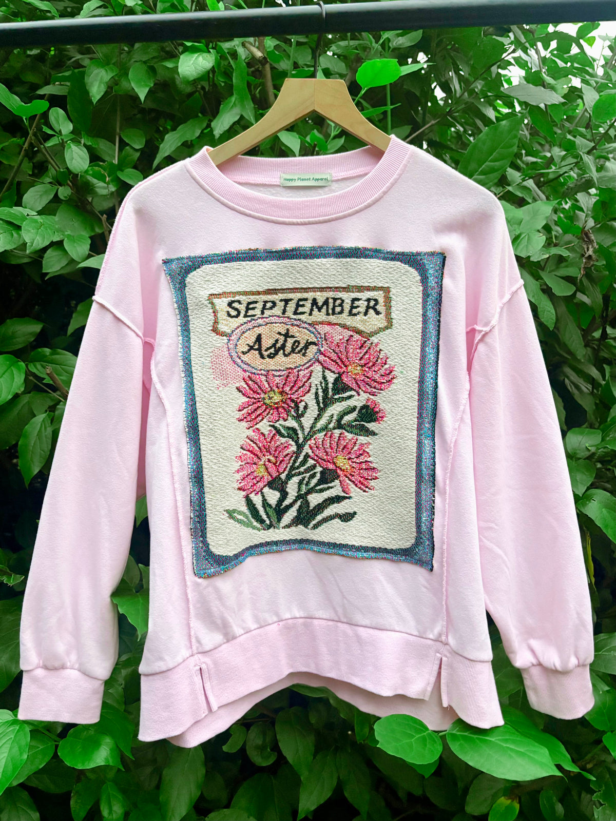 Upcycled Aster Crewneck🌸
