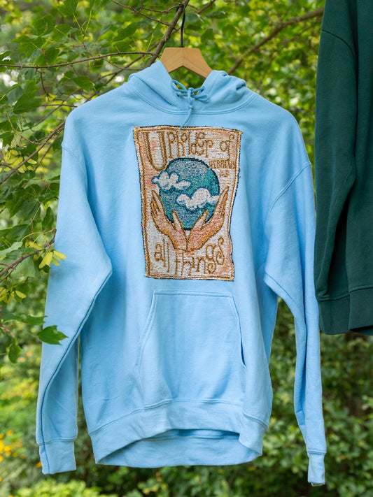 Upholder of All Things Upcycled Hoodie ☁️