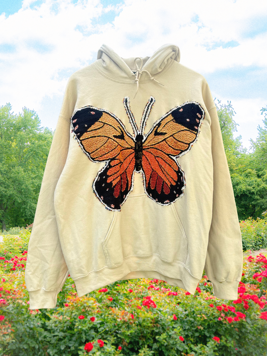 Upcycled Butterfly Sweatshirt
