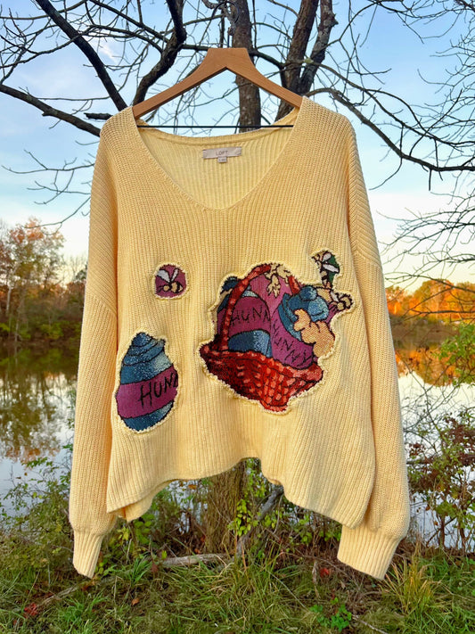 Upcycled Honey Sweater