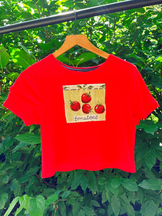 Upcycled Tomato Tee🍅