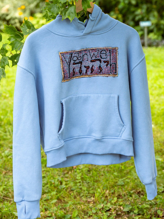 Yahweh Upcycled Hoodie ✝️