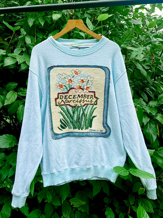 Upcycled Narcissus Crewneck🌼