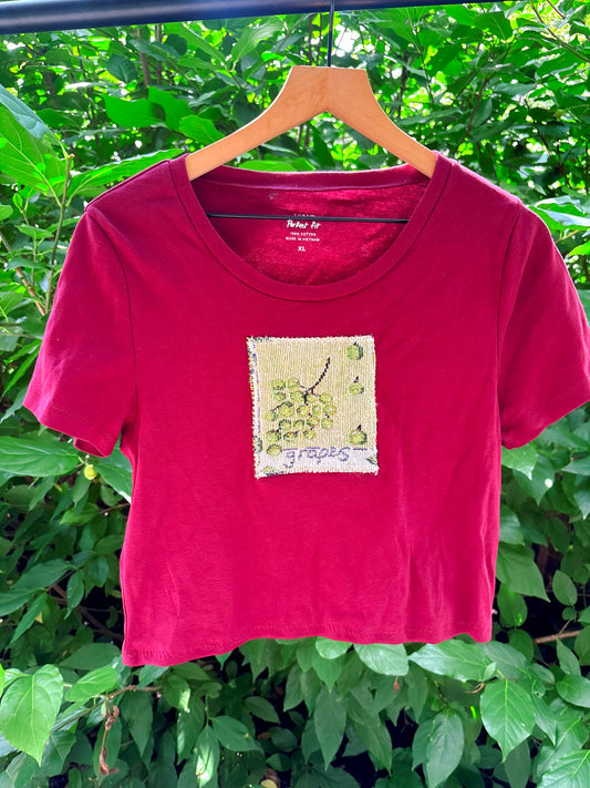 Upcycled Grapes Tee🍇