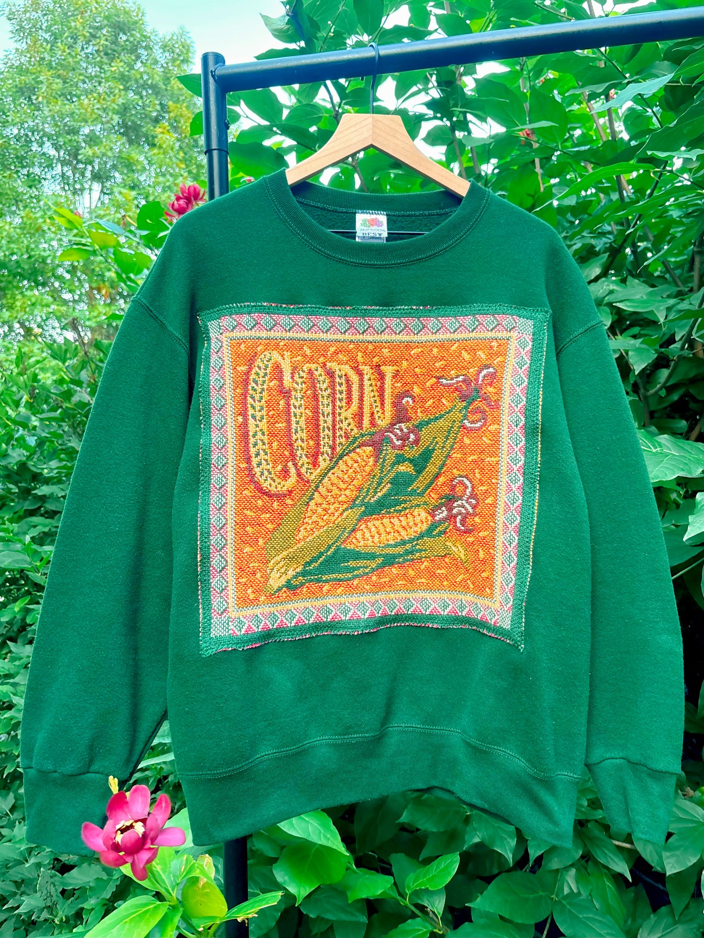 Upcycled Corn Crewneck🌽