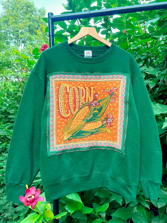 Upcycled Corn Crewneck🌽