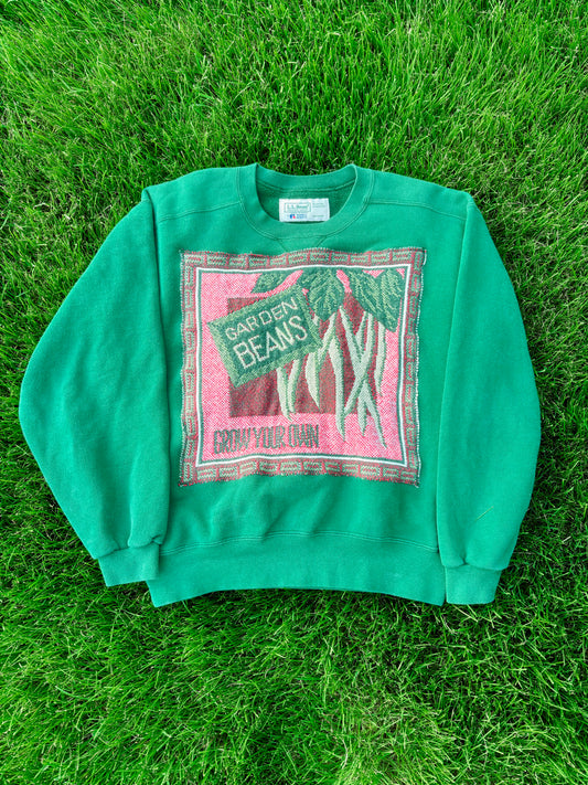 Upcycled Green Beans Crewneck🫛