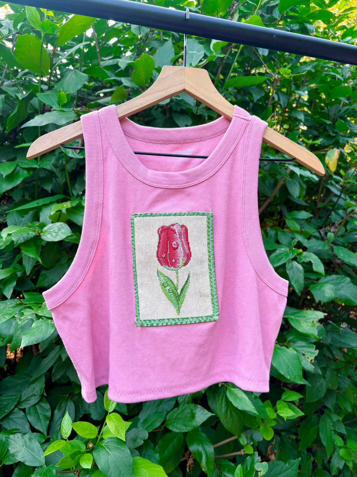 Upcycled Tulip Tank 🌷