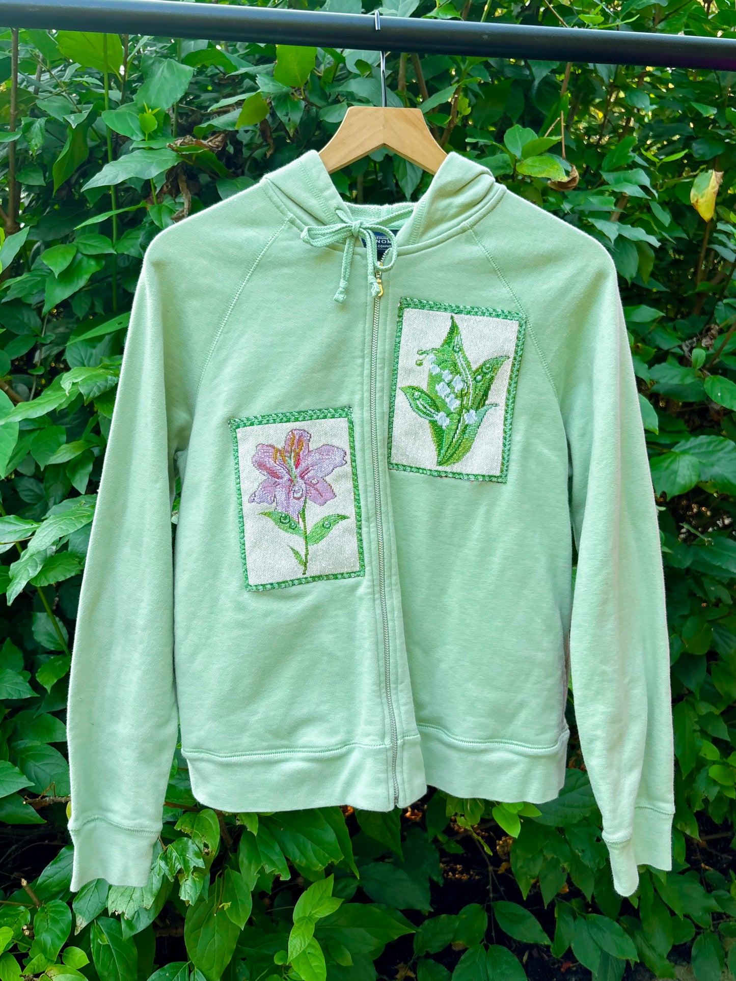 Upcycled Lily Hoodie 💐