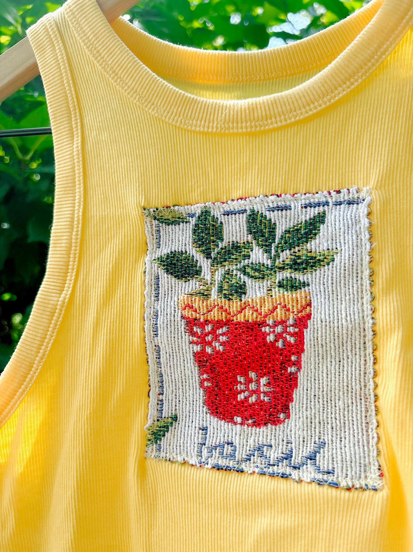 Upcycled Basil Tank🪴