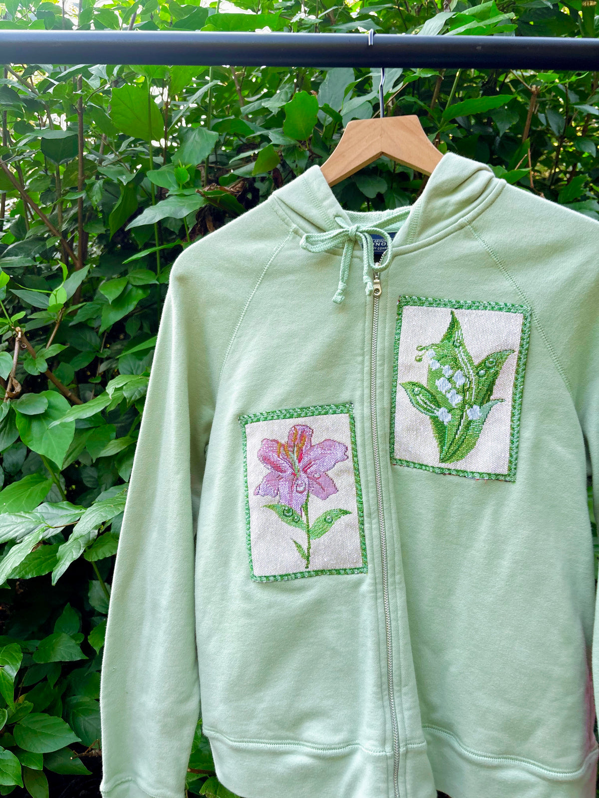Upcycled Lily Hoodie 💐