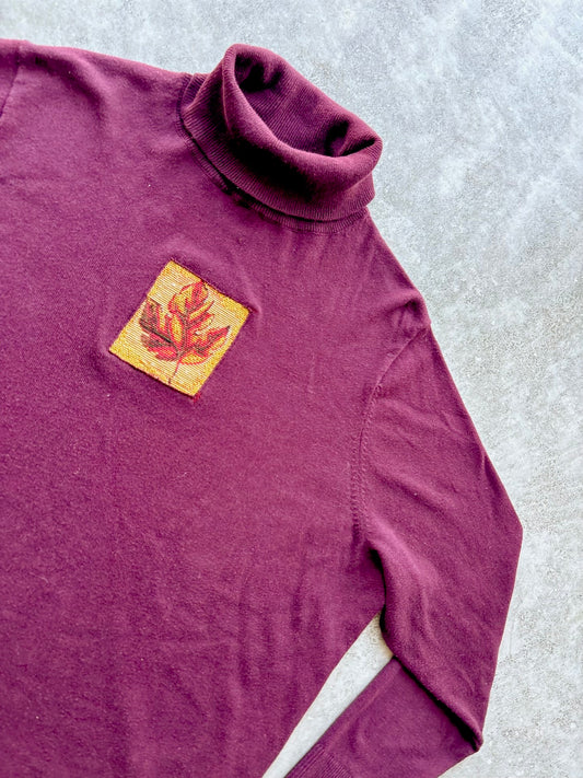 Upcycled Leaf Sweater