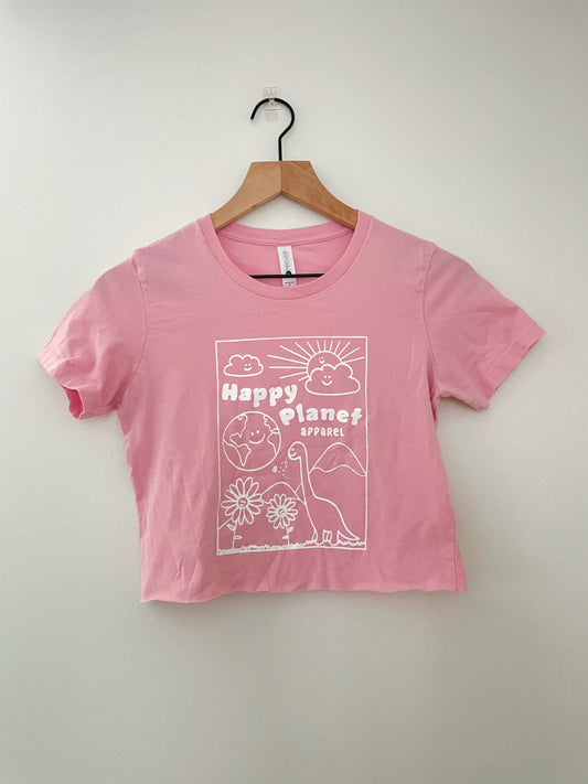 Happy Planet Cropped Tee