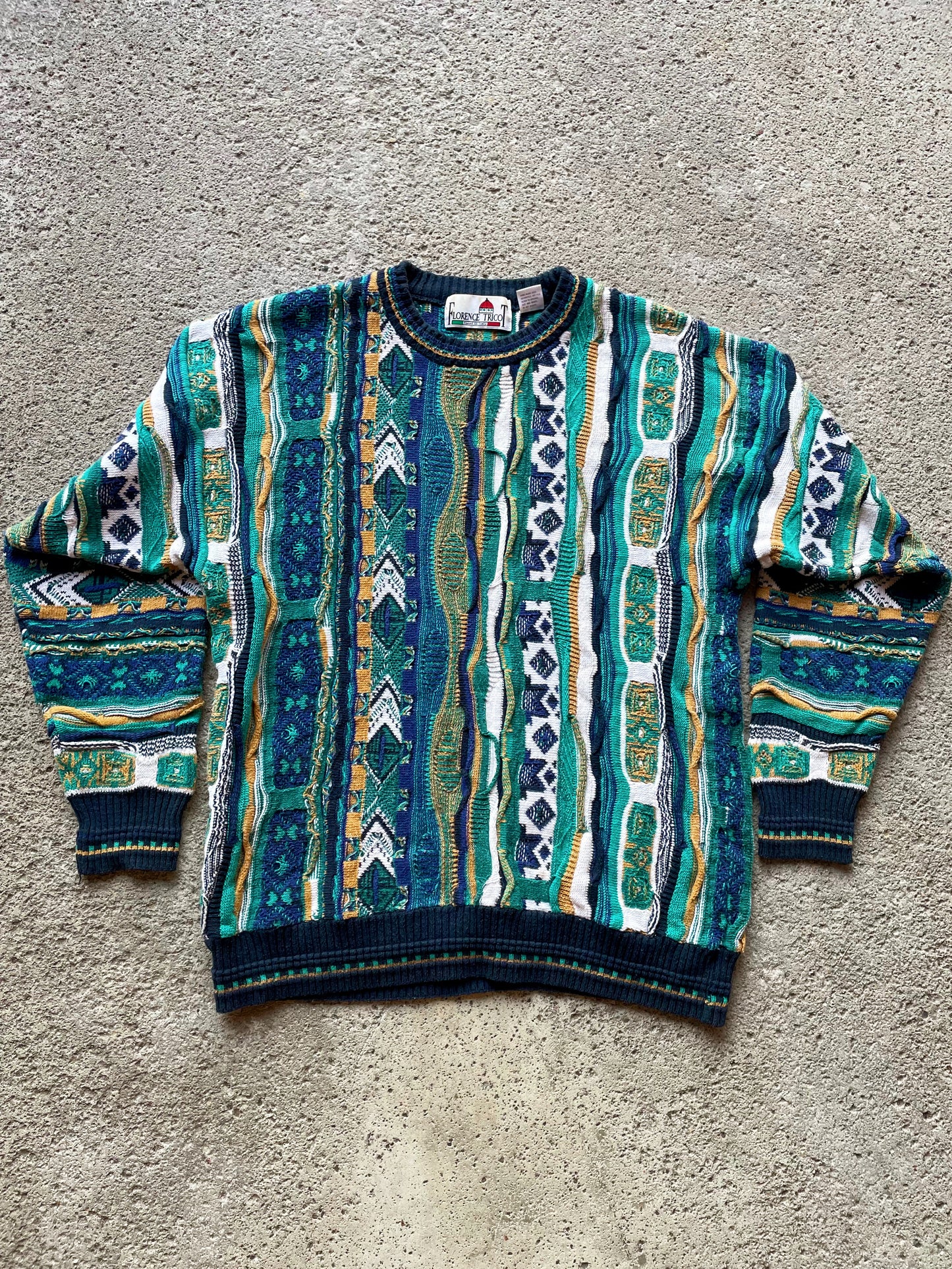 Vintage Coogi-Style Sweater