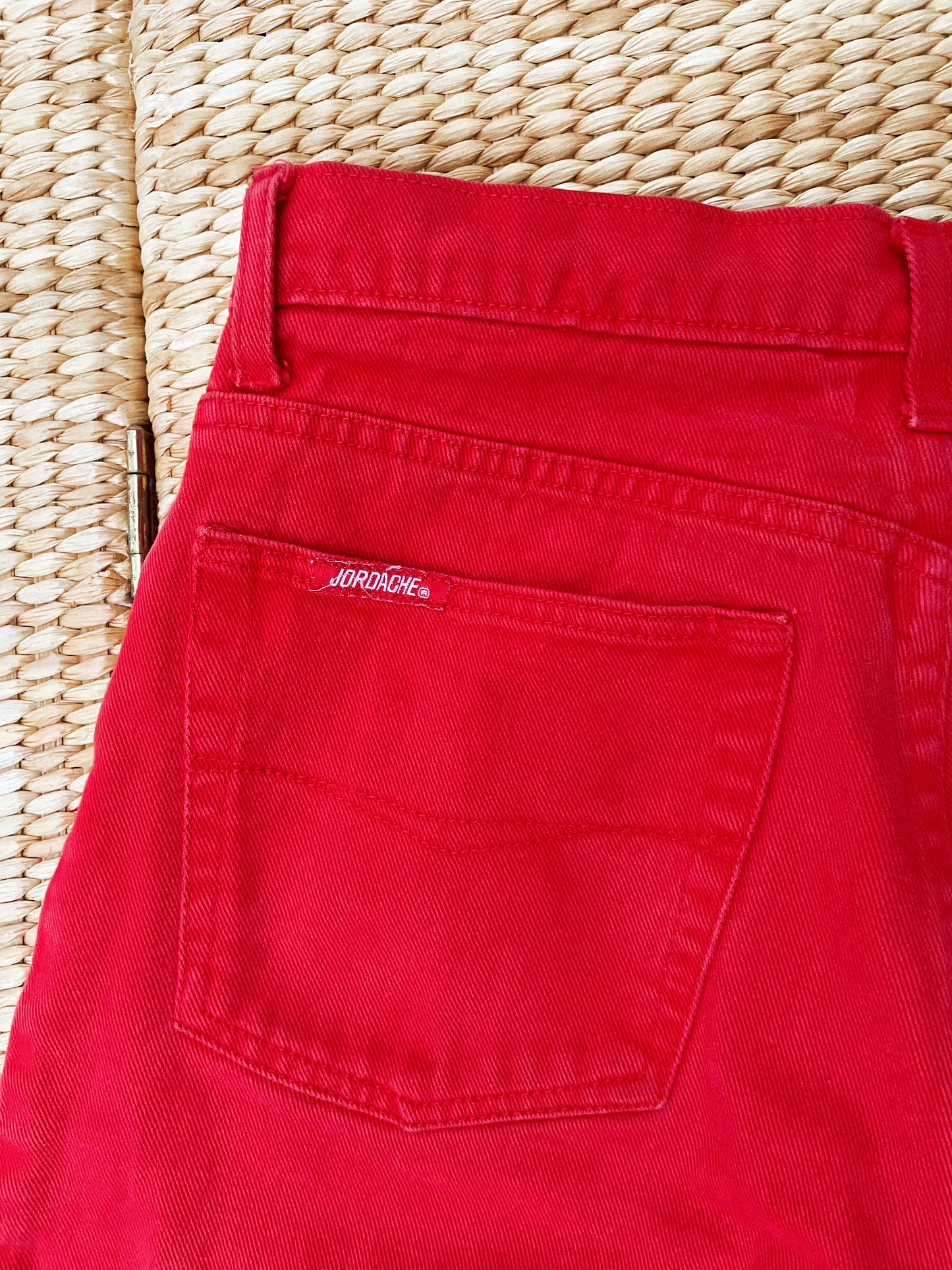 Vintage Jordache Red Denim