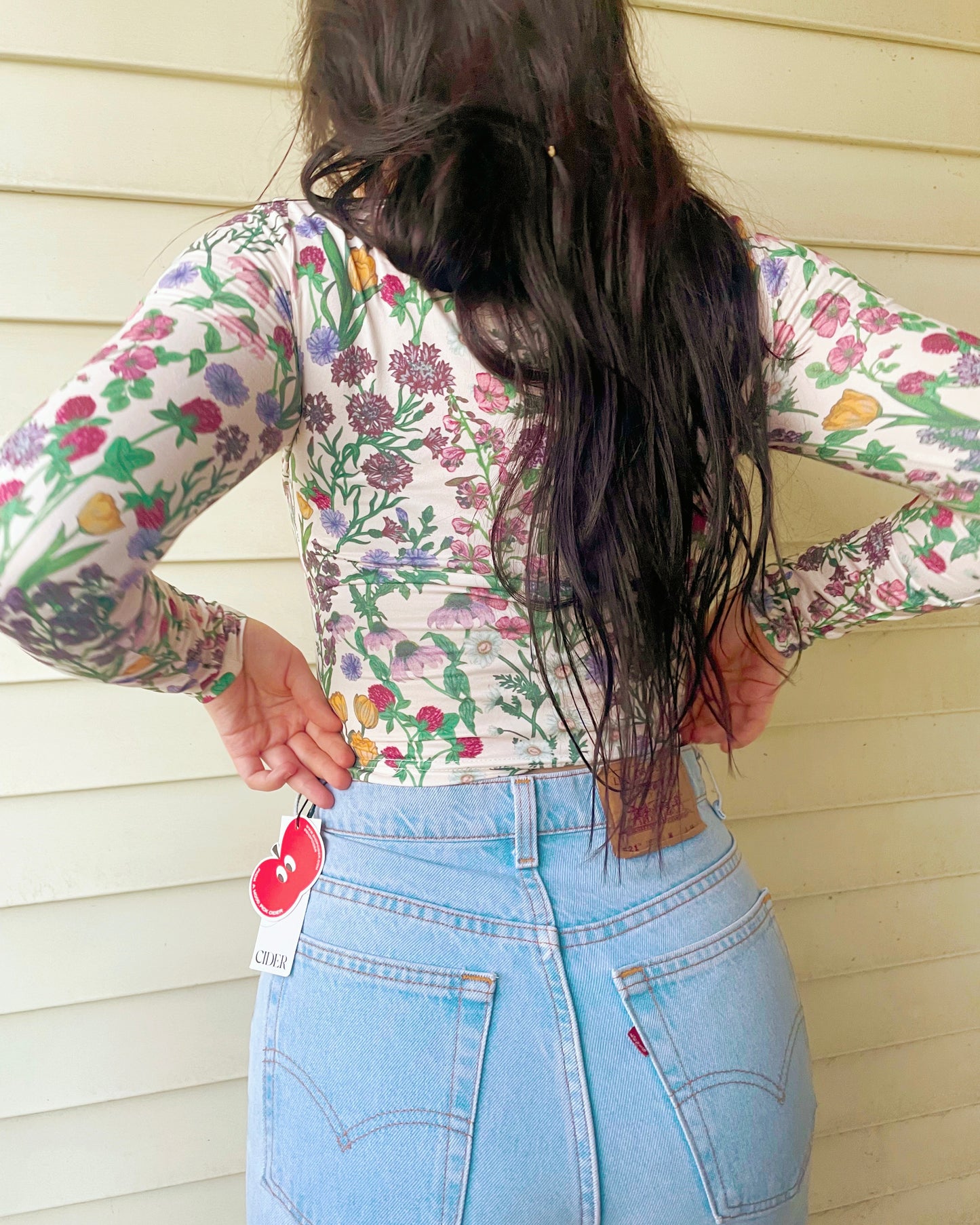 Floral Long Sleeve Top