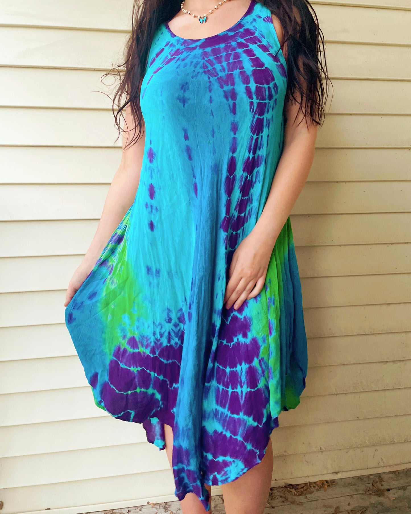 Tie Dye Mermaid Dress