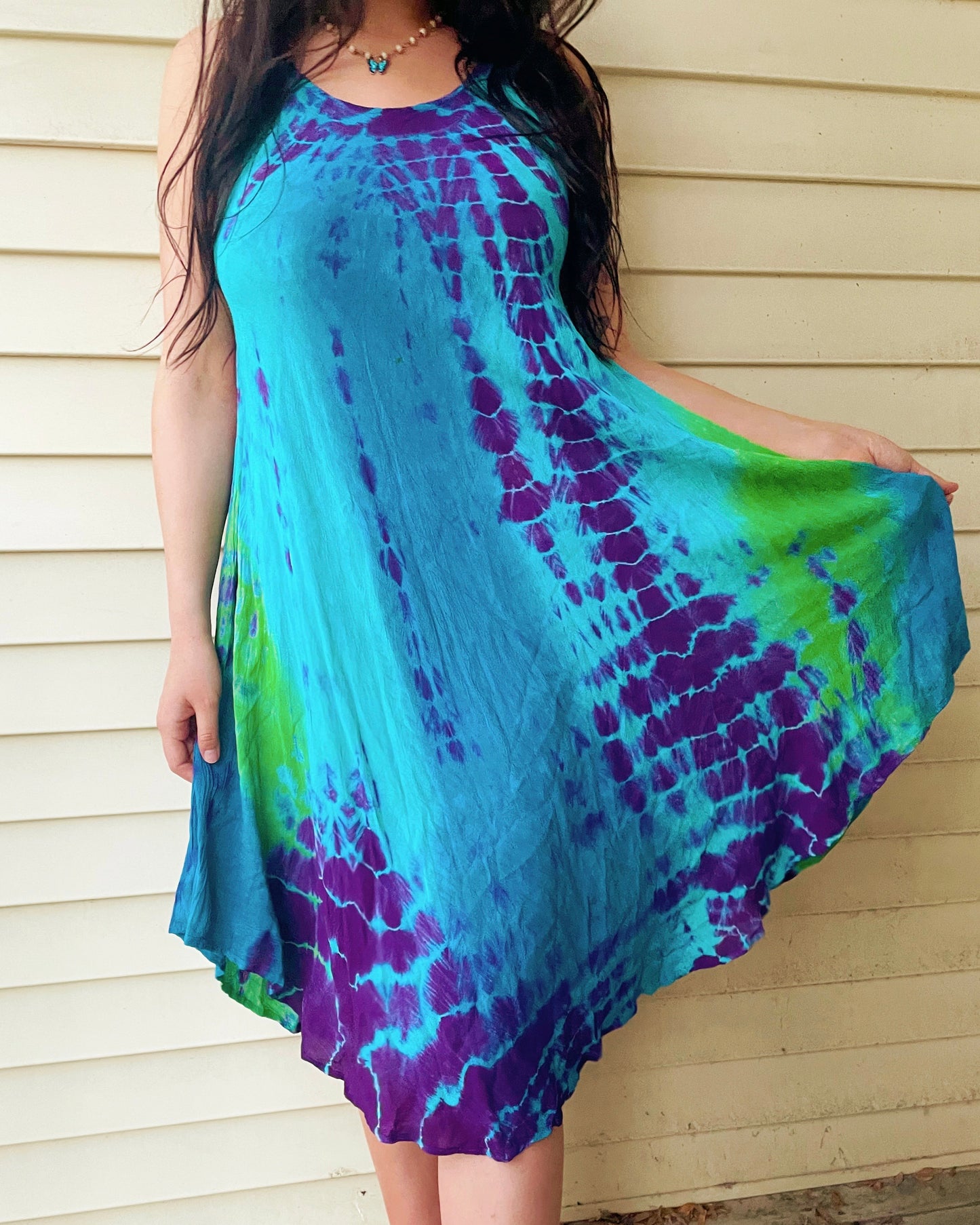 Tie Dye Mermaid Dress