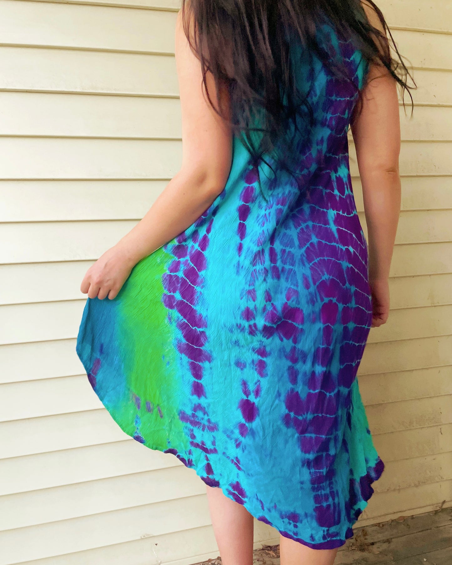 Tie Dye Mermaid Dress