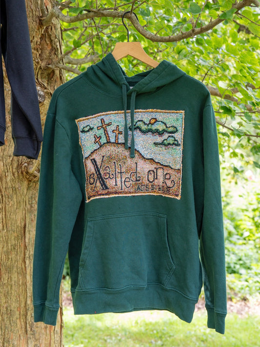Exalted One Upcycled Hoodie ⛰️