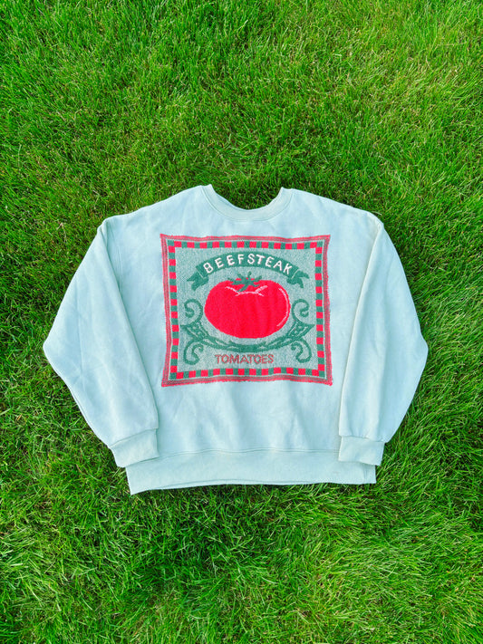 Upcycled Tomato Crewneck🍅