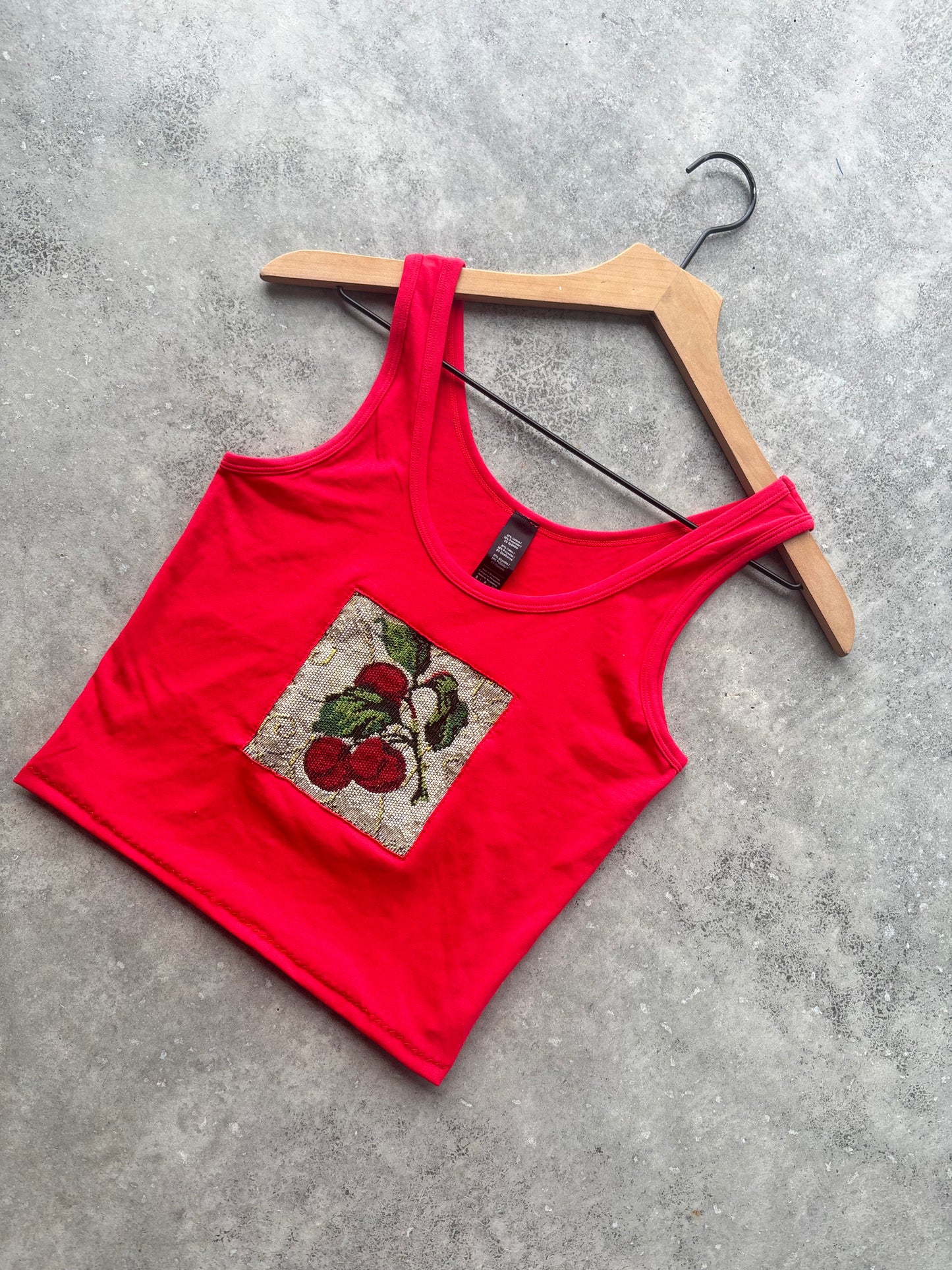 Upcycled Plums Tank