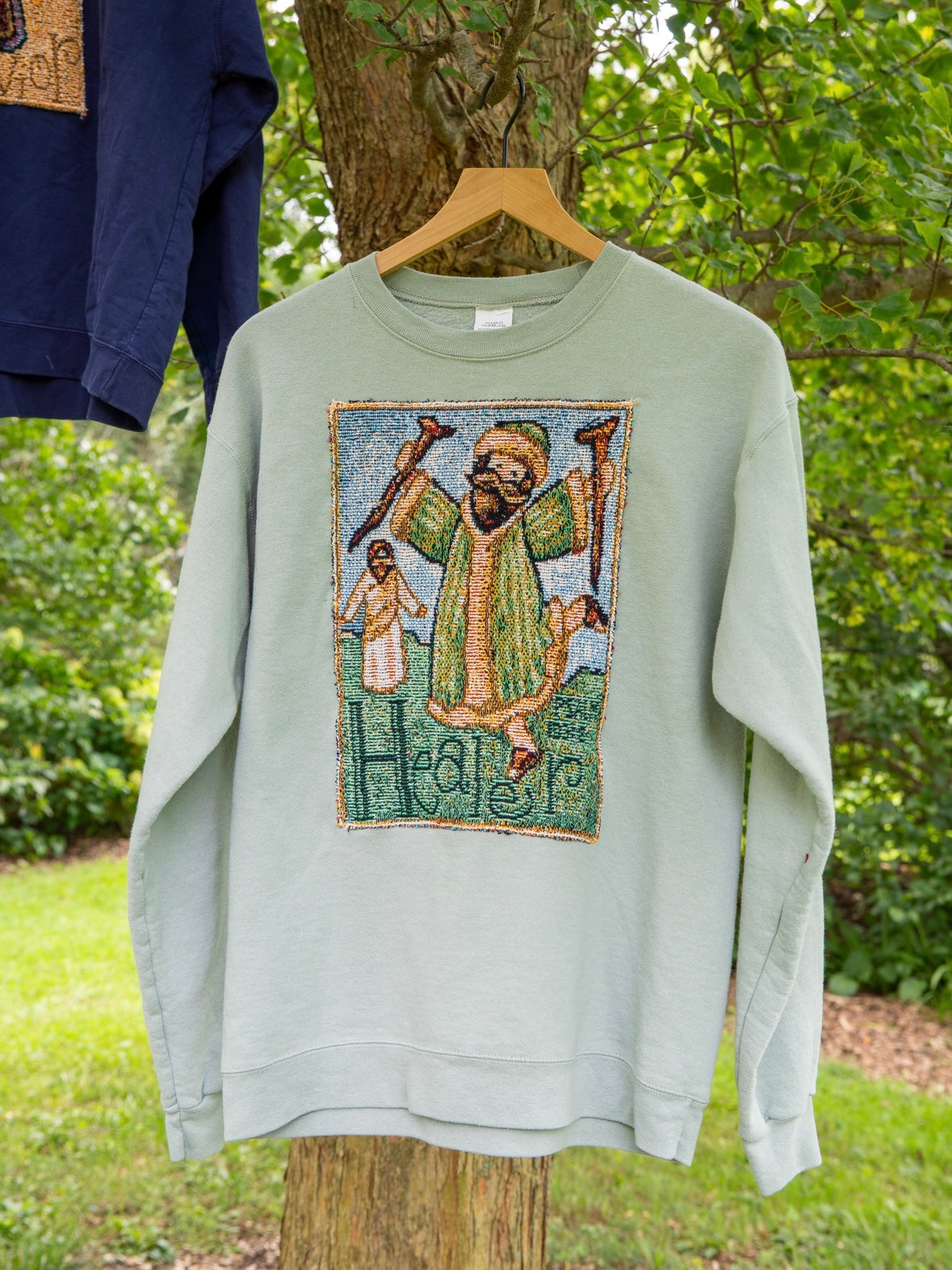 Healer Upcycled Crewneck 💒