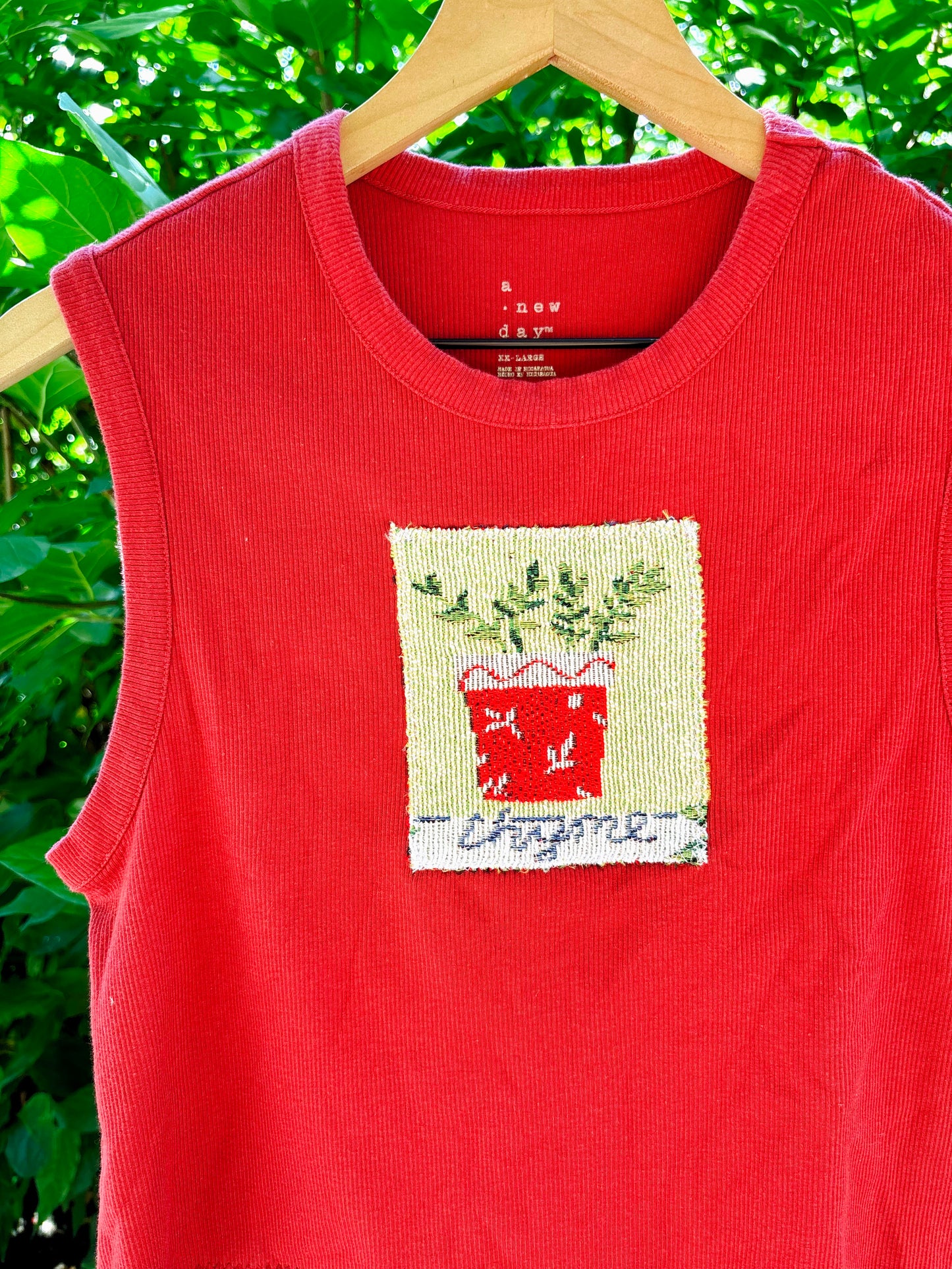 Upcycled Thyme Tank🌿