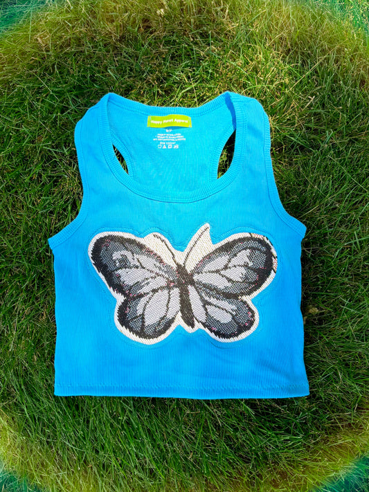 Upcycled Butterfly Tank