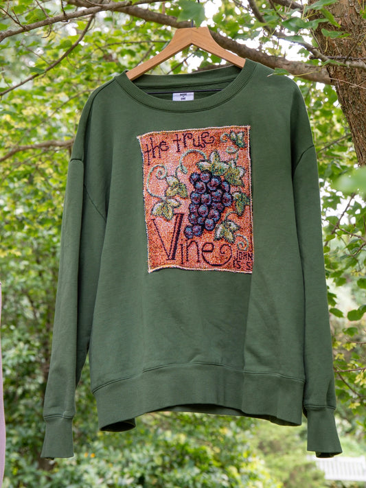 The True Vine Upcycled Crewneck 🌿