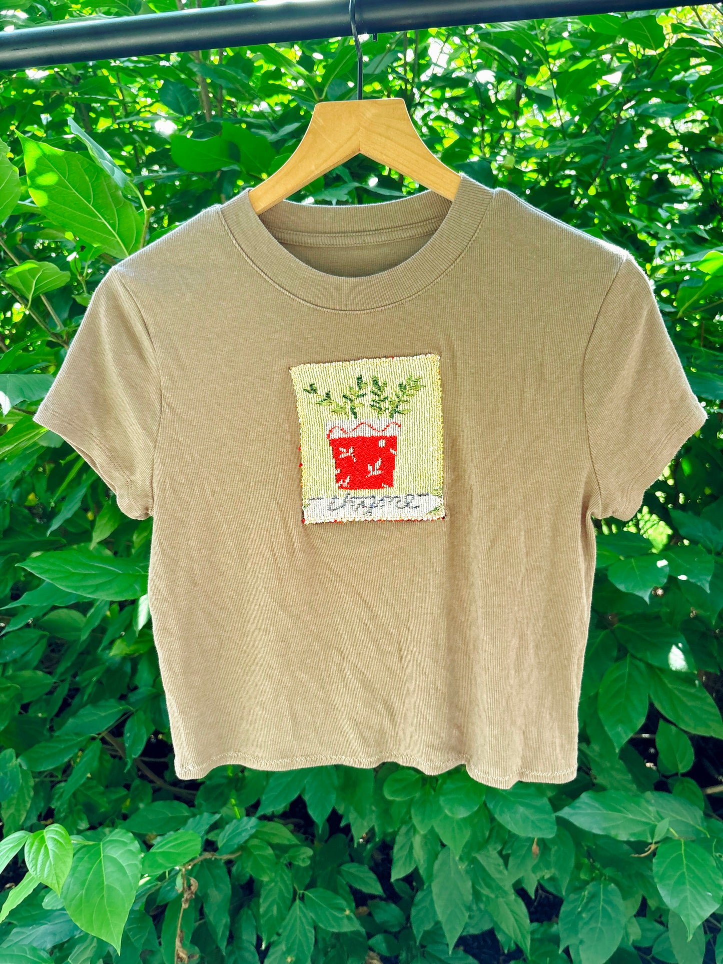 Upcycled Thyme Tee🌿