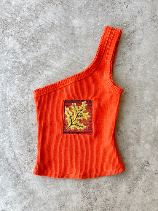 Upcycled Leaf Tank Top