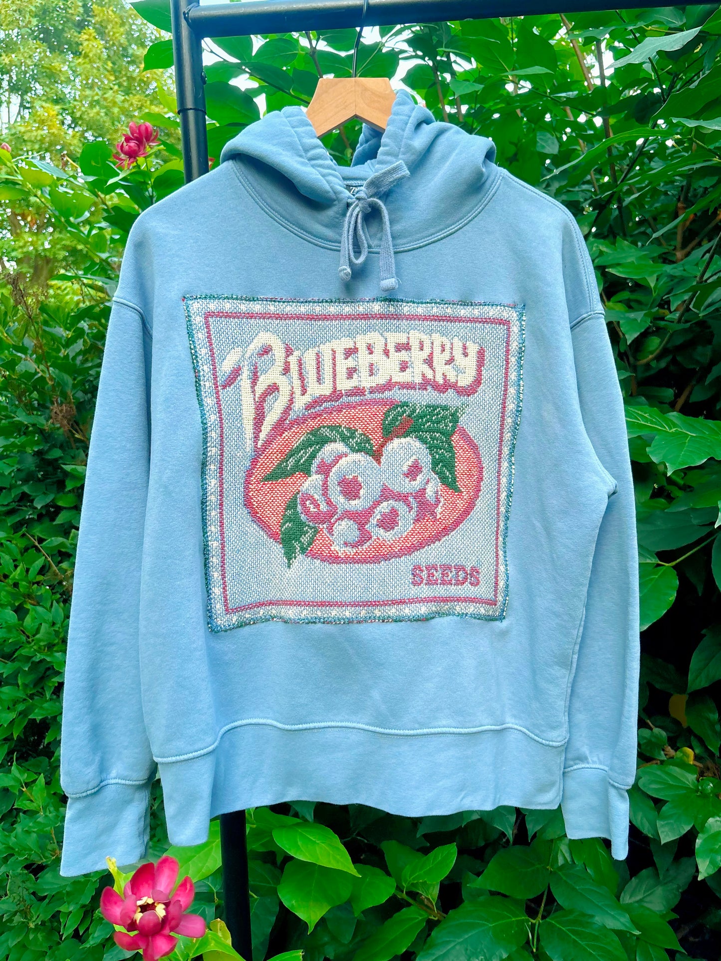 Upcycled Blueberry Hoodie🫐