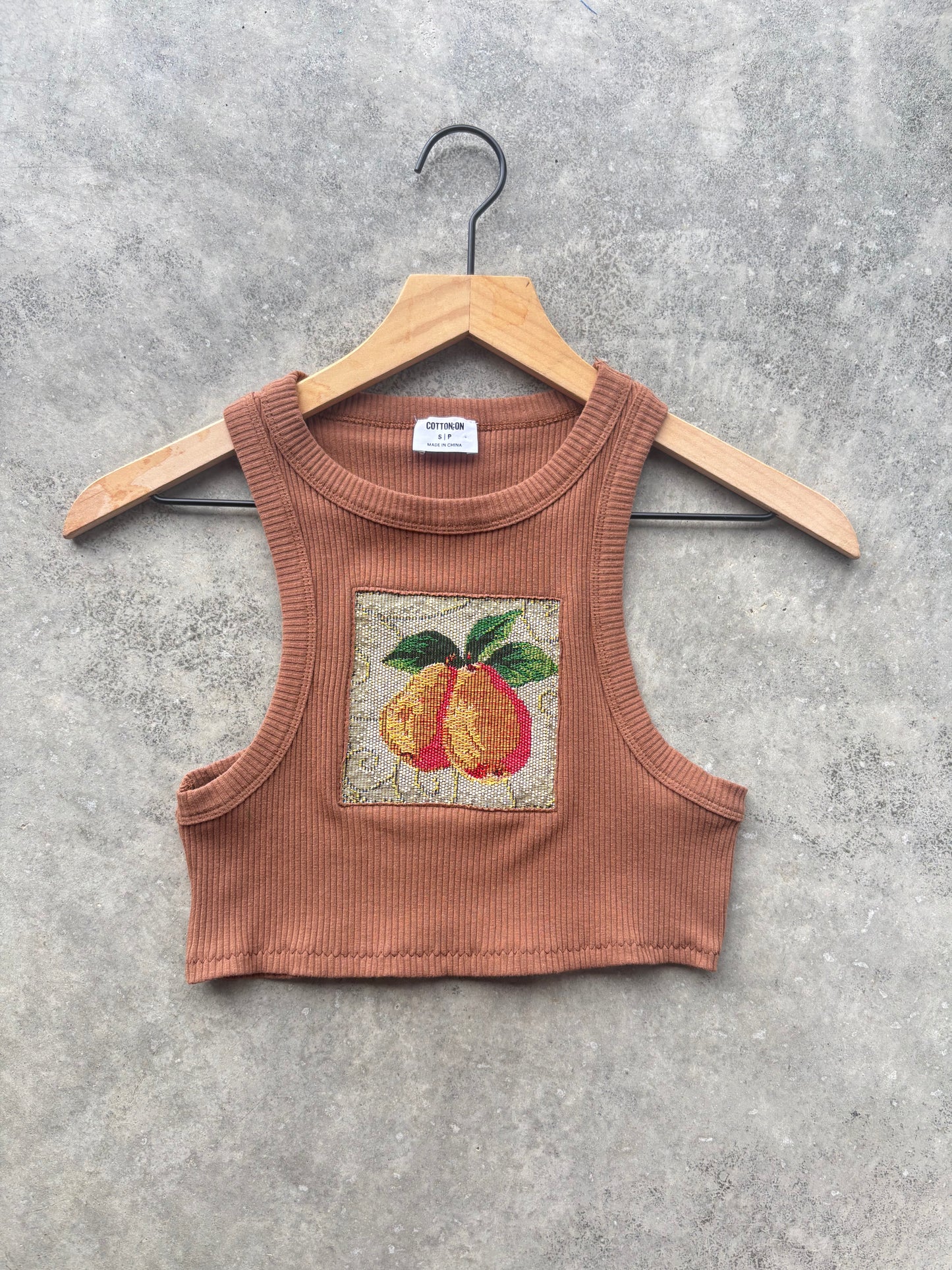 Upcycled Pears Tank