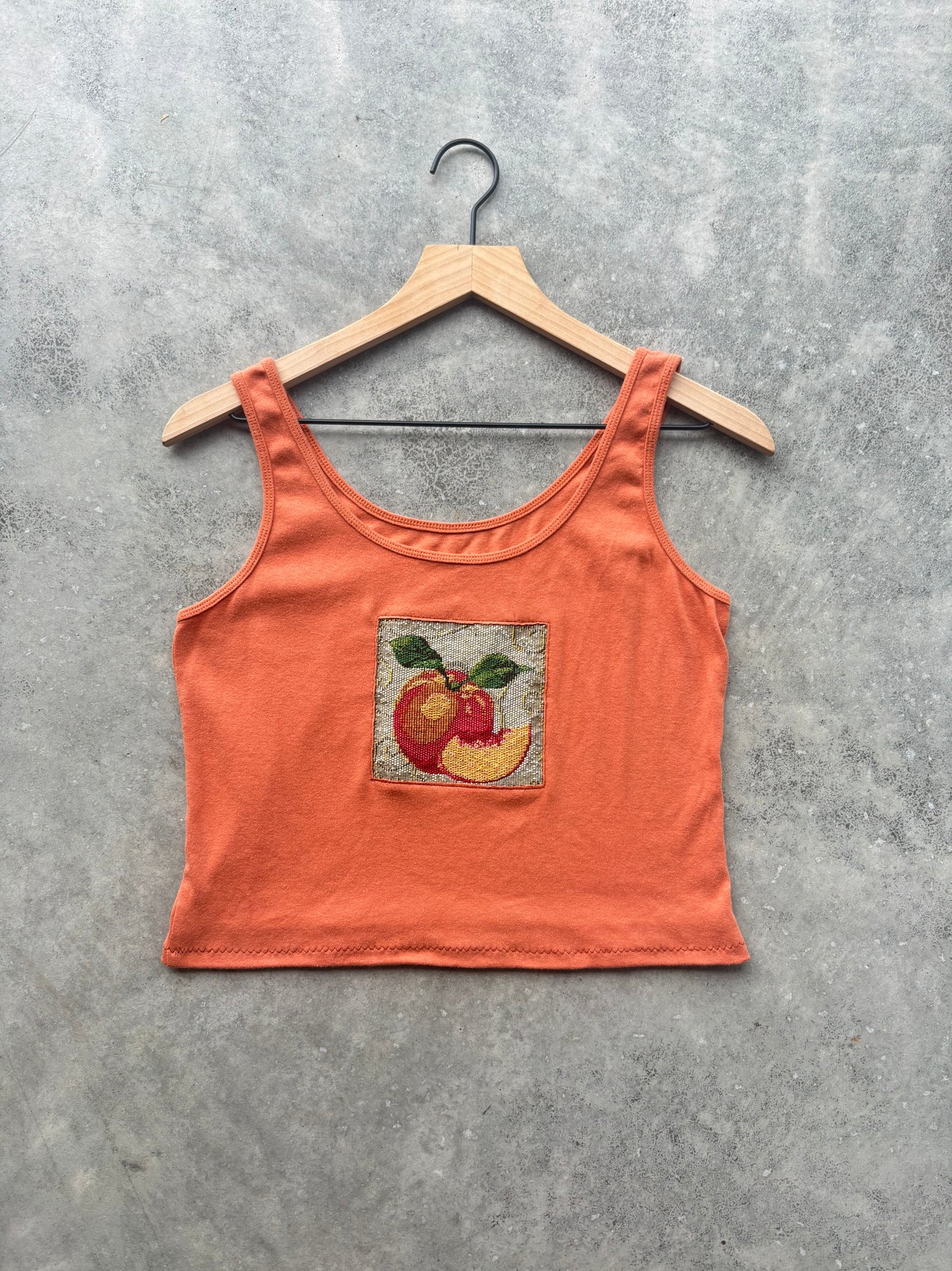 Upcycled Peach Tank