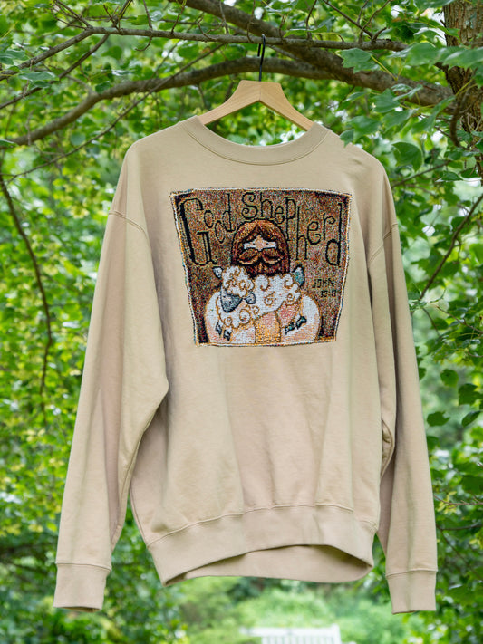 Good Shepard Upcycled Crewneck 🐑