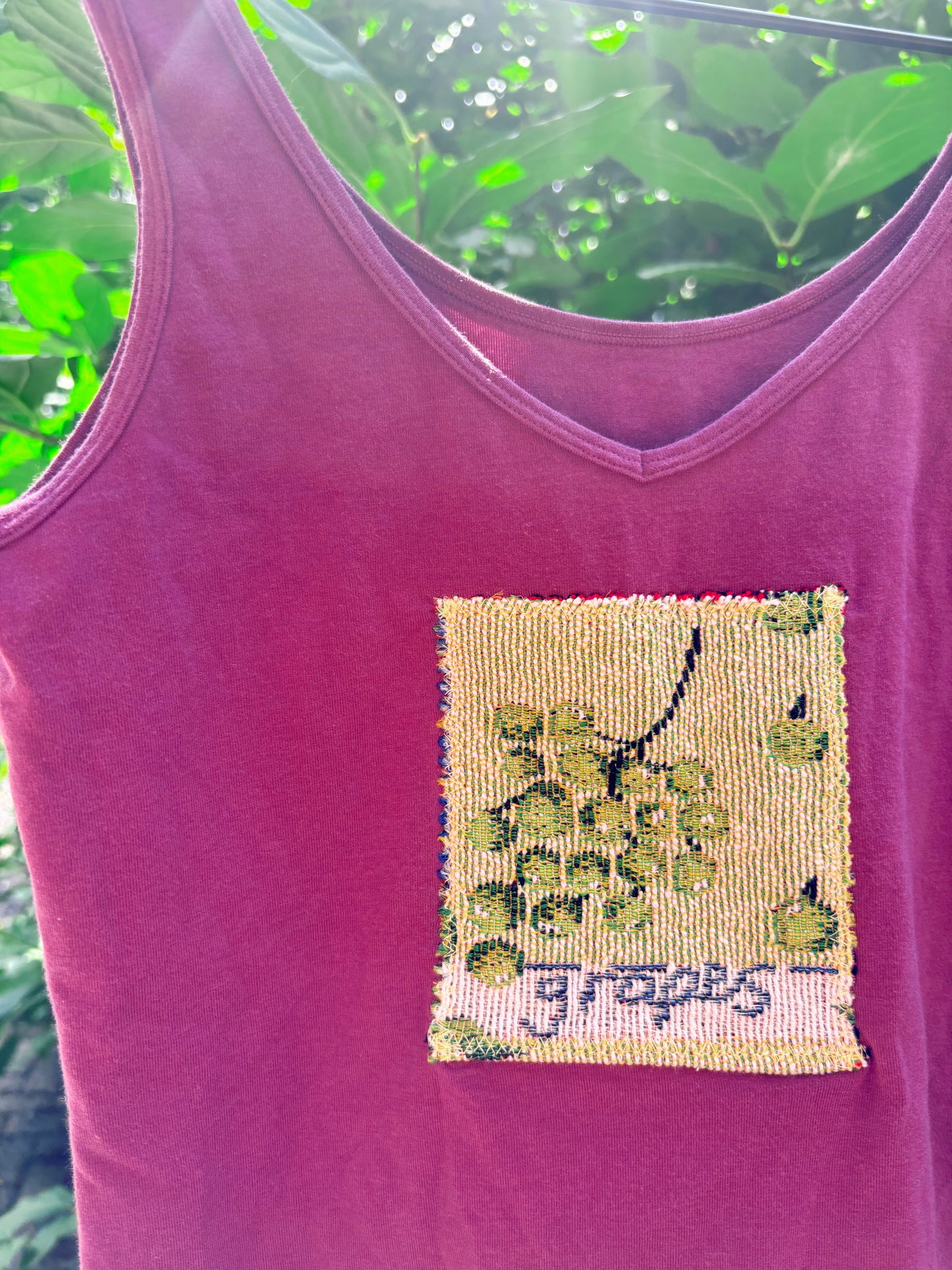 Upcycled Grapes Tank🍇