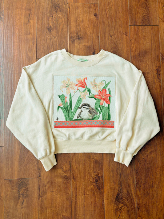 One-of-a-Kind Upcycled Duckling Crewneck