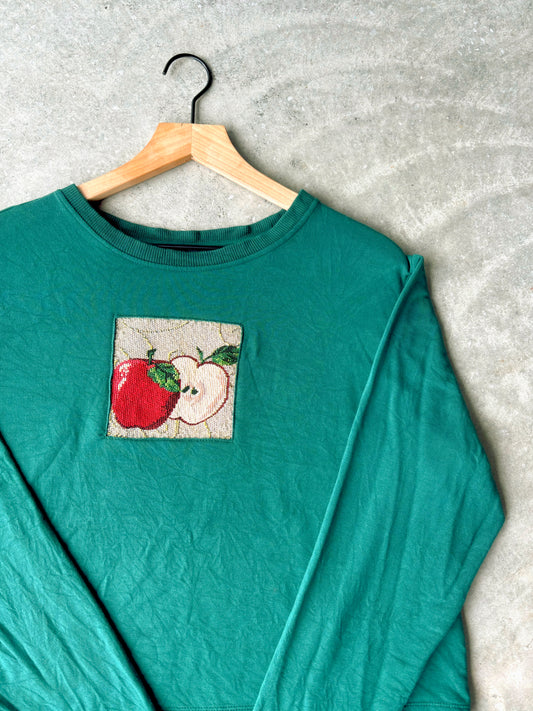 Upcycled Apple Long Sleeve Top