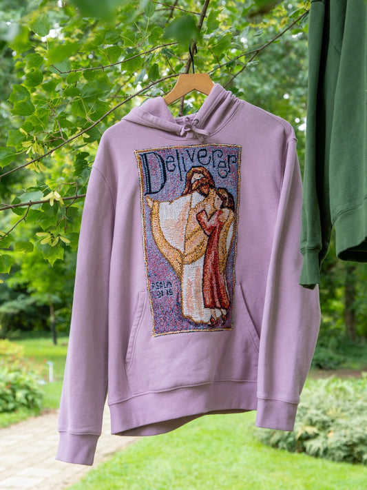 Deliverer Upcycled Hoodie ✝️