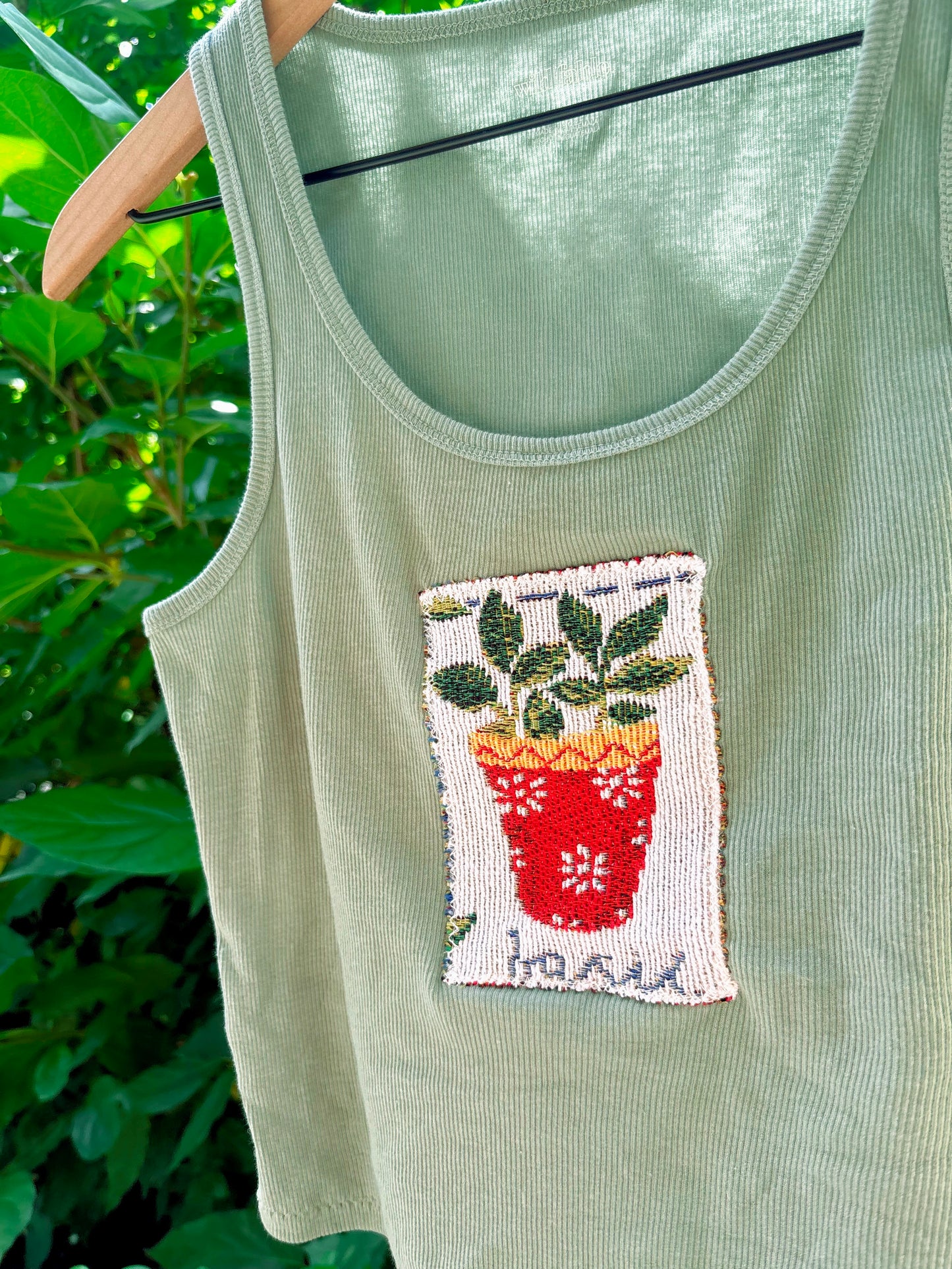 Upcycled Basil Tank🪴