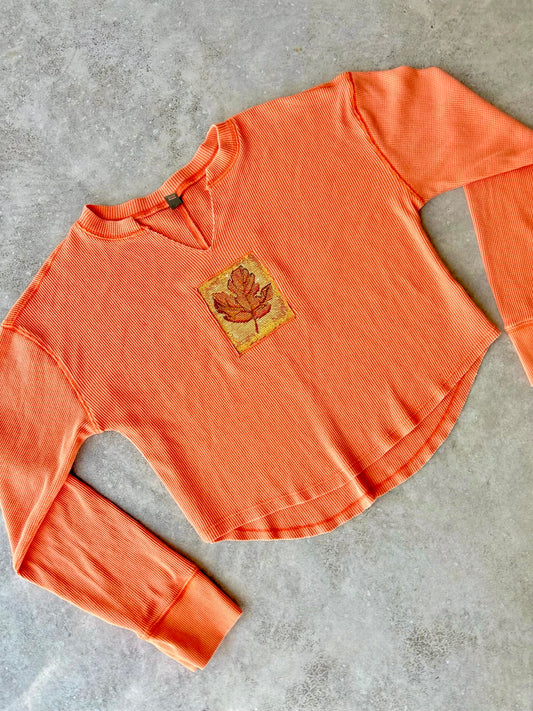 Upcycled Leaf Top