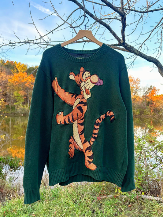 Upcycled Tigger Sweater