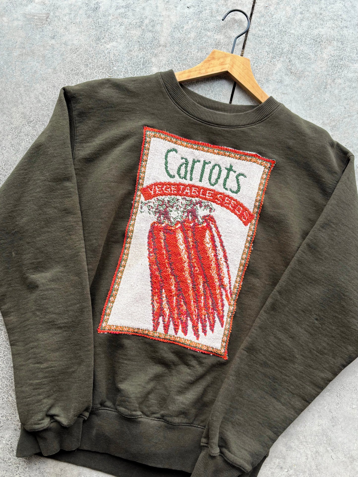 Upcycled Carrots Crewneck