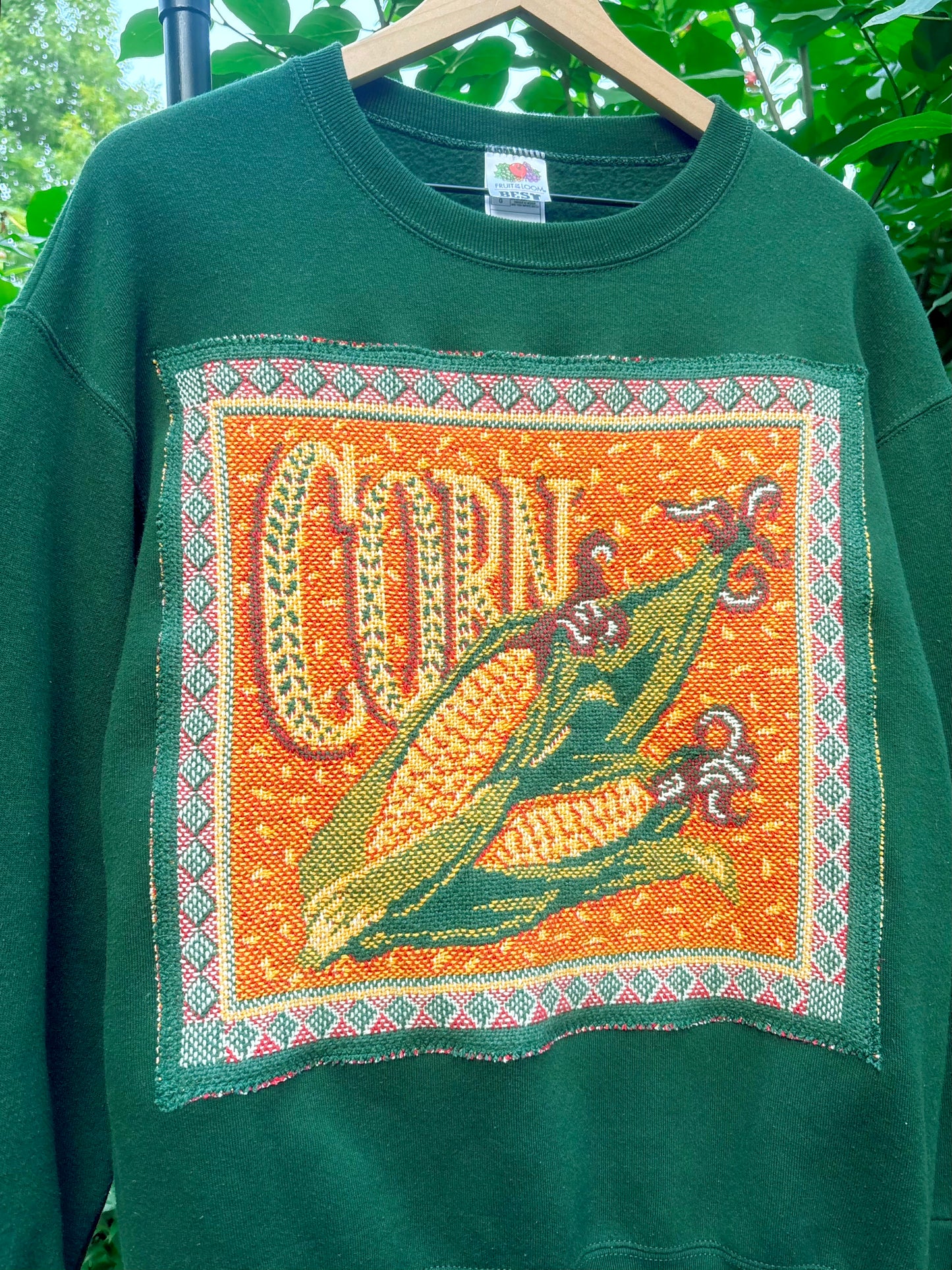 Upcycled Corn Crewneck🌽