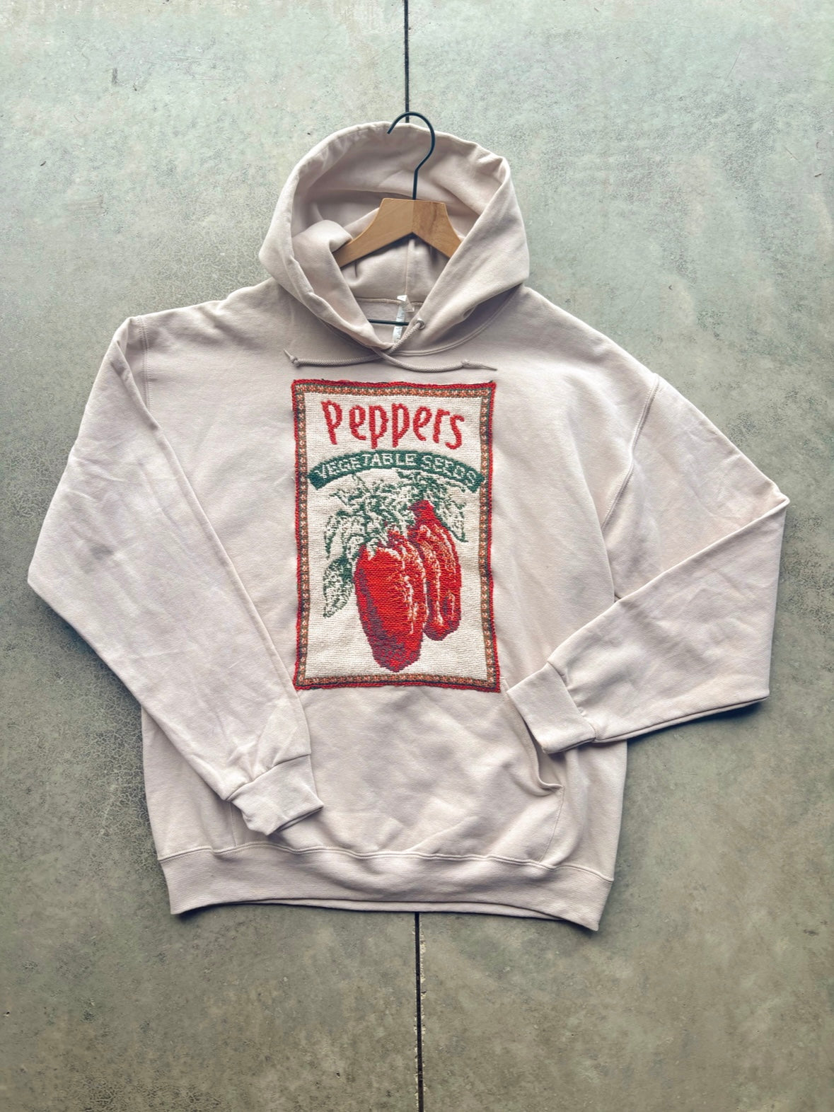 Upcycled Peppers Hoodie