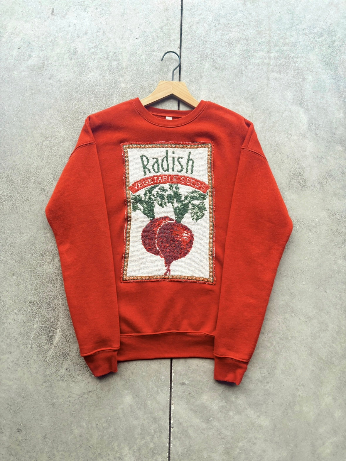 Upcycled Radish Crewneck